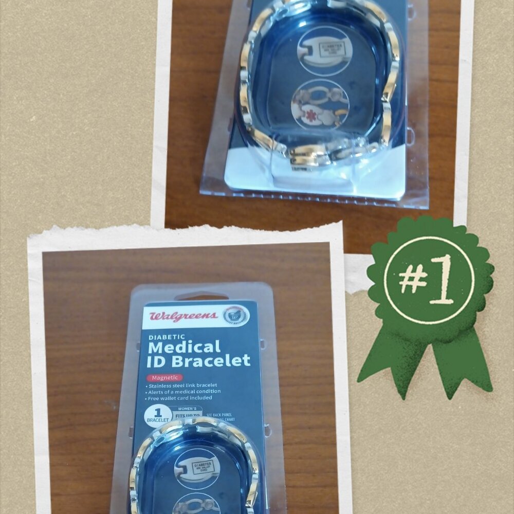 Diabetic emergency bracelet  jewelry offer